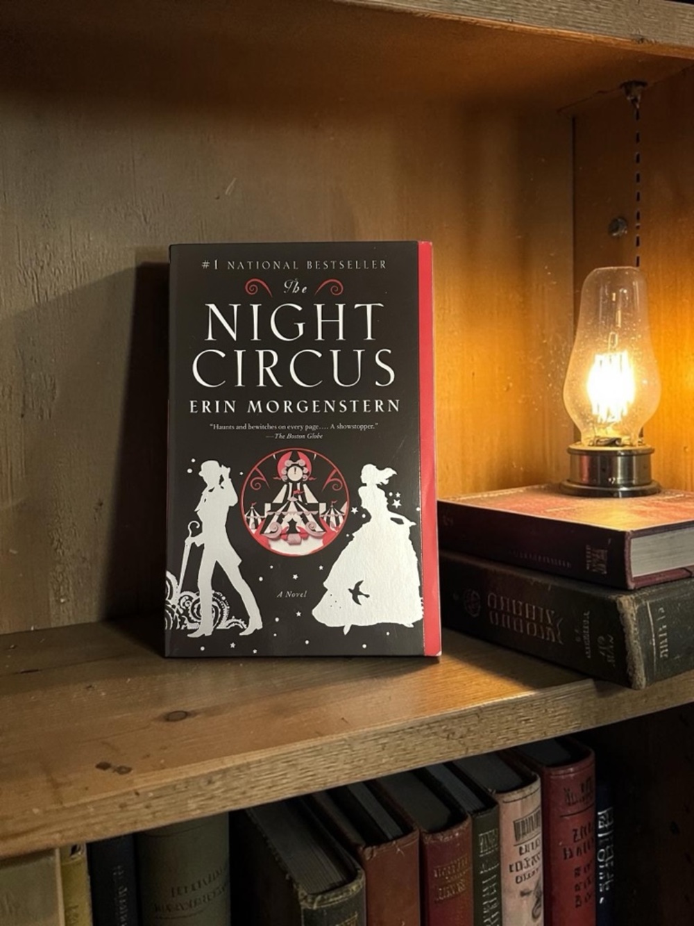 The Night Circus by Erin Morgenstern - Black & Red Hardcover